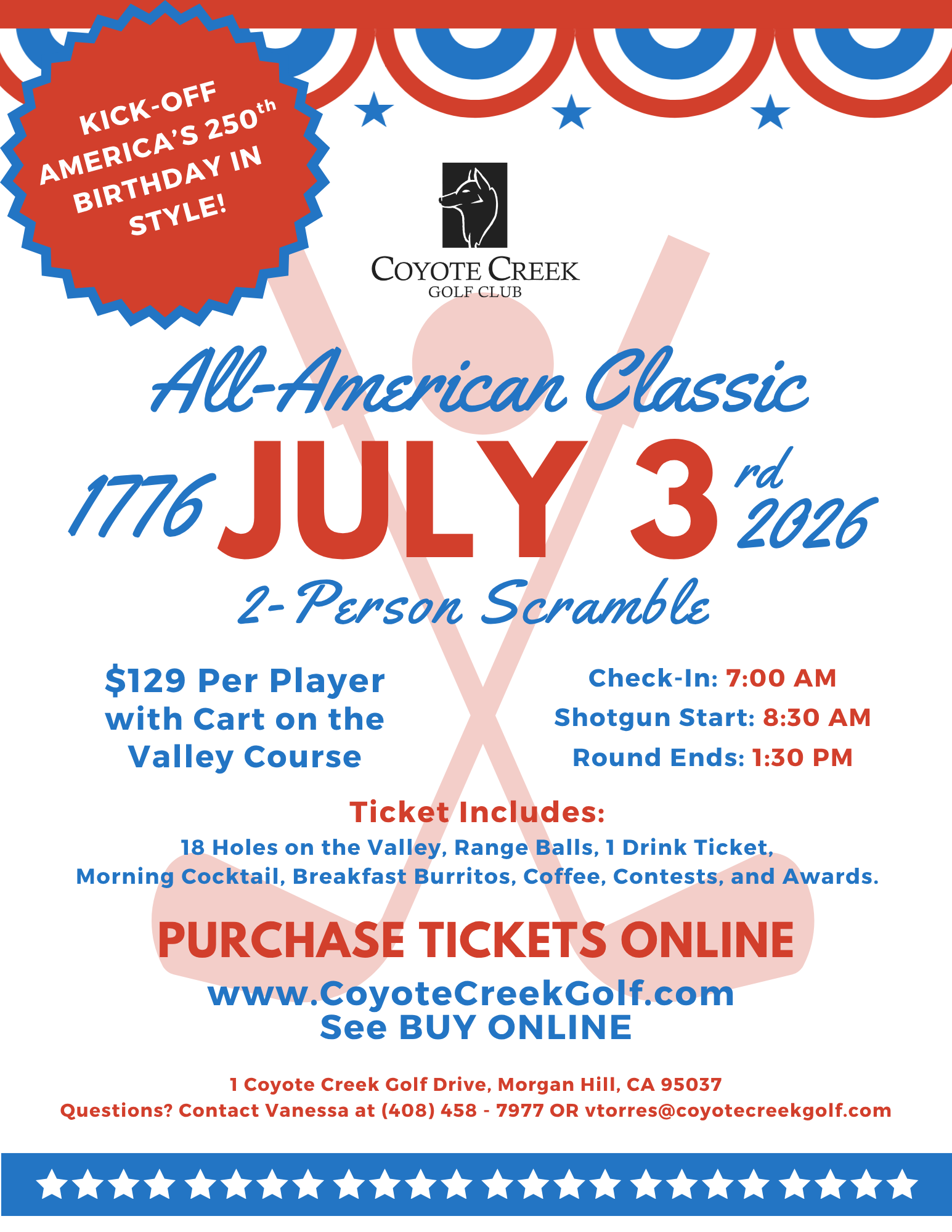 All American Shotgun 2026 Flyer